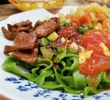 Handmade Spinach Noodles