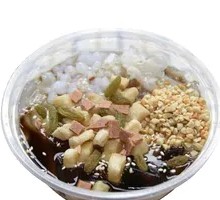 Brown Sugar Glutinous Rice Balls with Ice Jelly