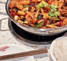 Signature Hot Pot Shrimp