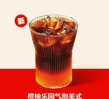 Orange Grapefruit Sparkling Americano