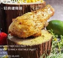 Mediterranean Orange Garlic Roasted Chicken Thighs