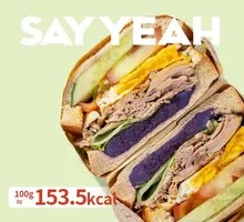 Whole Wheat Tuna Vegetable Sandwich