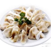 Chinese cabbage and pork dumplings