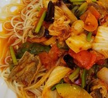Xinjiang Noodles with Sauce