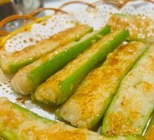 Stuffed Green Pepper with Shrimp Paste