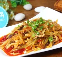 Fish-Flavored Shredded Pork Rice Bowl