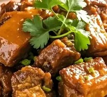 Braised Pork Ribs with Rice