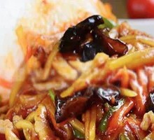 Fish-Flavored Shredded Pork Rice Bowl