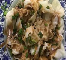 Peanut Sauce Tossed Dumplings