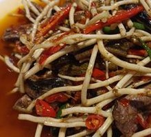 Bamboo Shoot and Eel Stir-fry