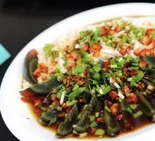 Green Pepper and Century Egg