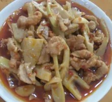 Bamboo Shoots with Pork Slices