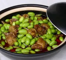 Green Bean Stewed Wild Duck