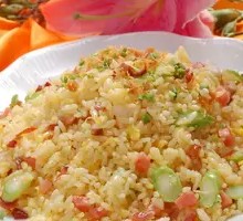 Sour Cabbage and Potato Shredded Pork Fried Rice