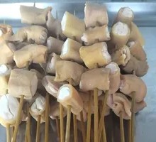 Charcoal-Grilled Pig Intestines