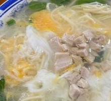 Stewed Chicken and Egg Noodles