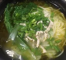 Sour Cabbage and Pork Noodles