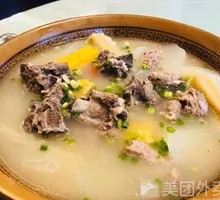 Pork Spine and Grains Soup