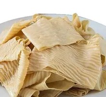 Oil-soaked tofu skin