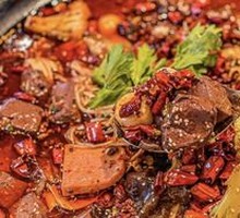 Spicy Pork Intestines and Blood Duck