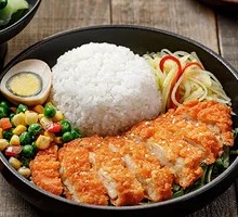 Chicken Cutlet with Shredded Chicken