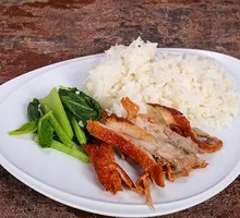 Roast Duck and Sausage Rice