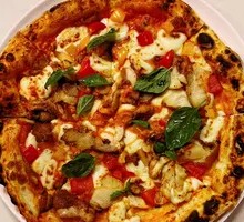 Grilled Chicken Pizza