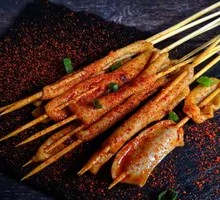 Sizzling Duck Intestines