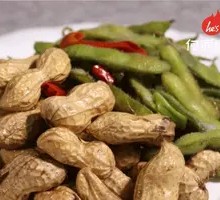 Edamame and Peanut Platter