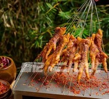 Grilled Chicken Feet