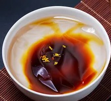 Brown Sugar Osmanthus Ice Jelly