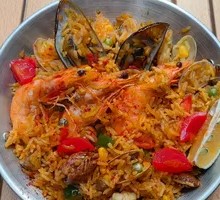 Spanish Seafood Paella