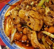 Cold Chicken Slices with Dressing