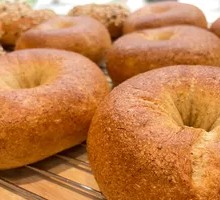 Whole Wheat Black Sesame Bagel