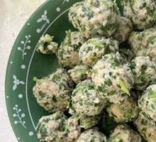 Cilantro Pork Balls