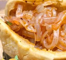 Cold Glass Noodles with Flatbread