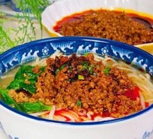 Dan Dan Noodles with Pork Sauce