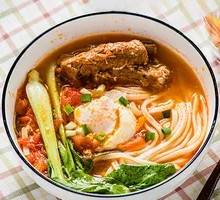 Spicy Pork Rib Noodles