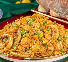 Seafood Fried Rice with Family Feast