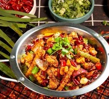 Dry Pot Spare Ribs with Chicken