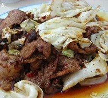 Cabbage and Salted Pork Rice