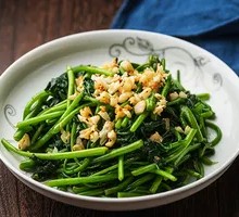 Stir-fried Sweet Potato Leaves
