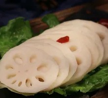 Fresh Crisp Lotus Root Slices