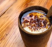 Steamed Egg with Meat Sauce