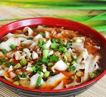 Clear Soup Mixed Sauce Knife-Sliced Noodles