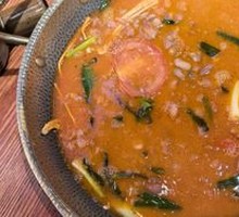 Sour Soup Corn and Soybean Pot