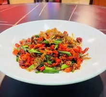 Beef Brisket Fat Stir-Fried Duck Webbing Tendons