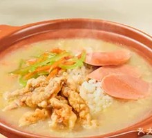 Succulent Pork and Three Delicacies Tofu Soup Rice