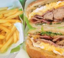 Bacon Mushroom Burger