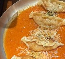 泡菜奶油饺